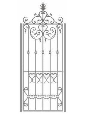 Эскизы калиток и ворот: Эскизы кованых ворот и калиток, металлических ворот и калиток