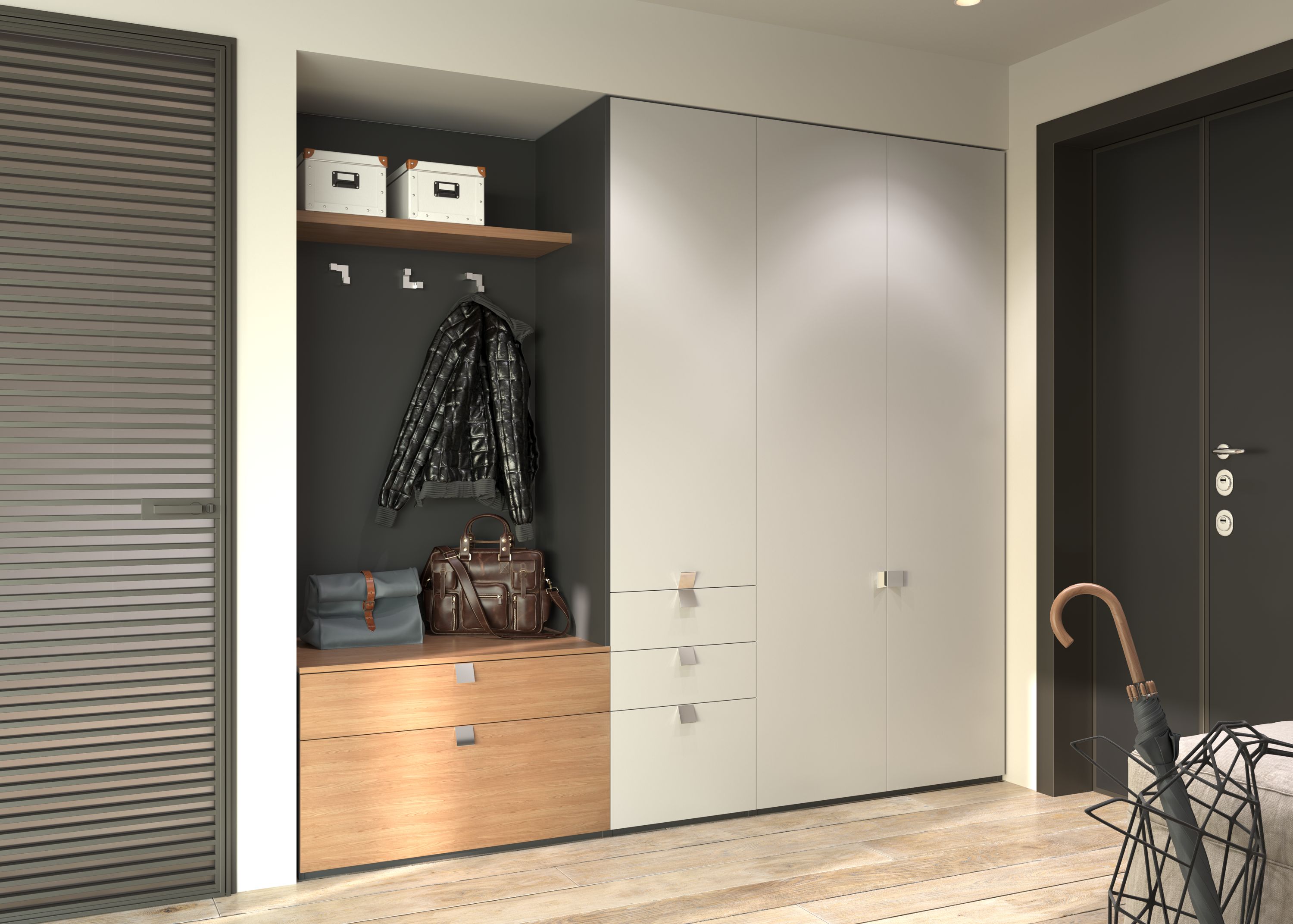 Шкаф для коридора в квартире фото: Шкаф в прихожую - самые модные тенденции. 110 фото в интерьере прихожей