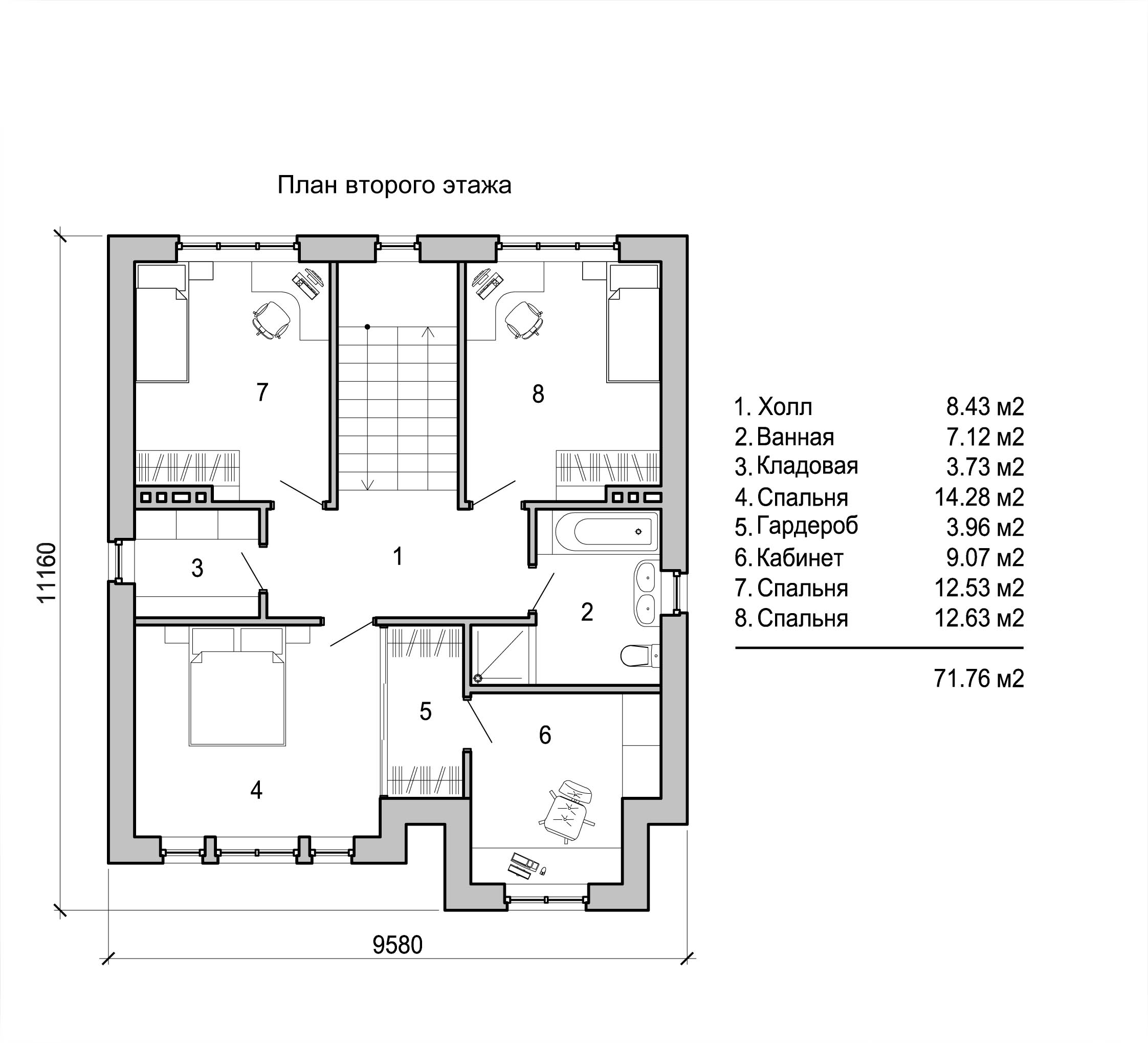 Планировки двухэтажных частных домов: Проекты двухэтажных частных домов
