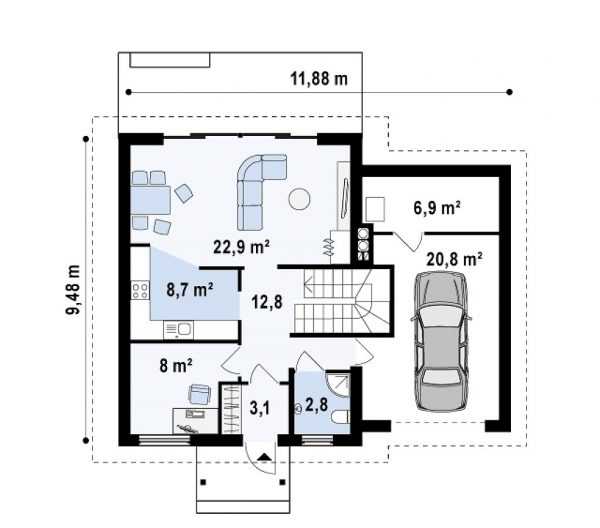 2 этажный дом с гаражом – 51 карточка в коллекции «Проекты двухэтажных домов с гаражом» пользователя esterkot в Яндекс.Коллекциях