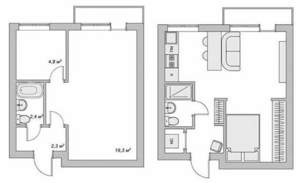 2 планировка – Планировка 2х Комнатной Квартиры: 215+ (Фото) Доступных Схем
