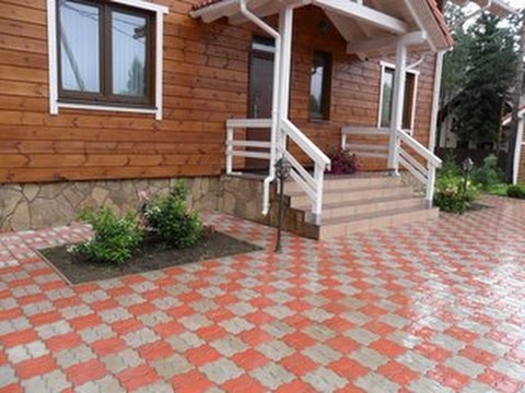 Выложить плитку тротуарную – , , , + -