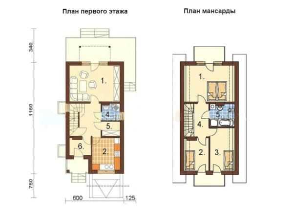 6 на 12 проект дома – Проекты домов 6 на 12 метров, 6х12