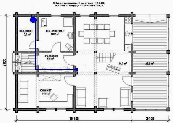 8 9 планировка дома – Проекты домов 8 на 9 метров, 8х9