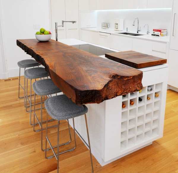 Барная стойка столешница для кухни – барный стол в студии, п-образная большая столешница в кухонной мебели, мини табуреты