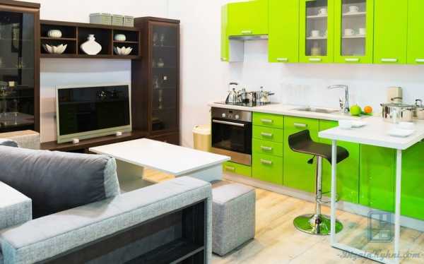 Барные стойки кухни – барный стол в студии, п-образная большая столешница в кухонной мебели, мини табуреты