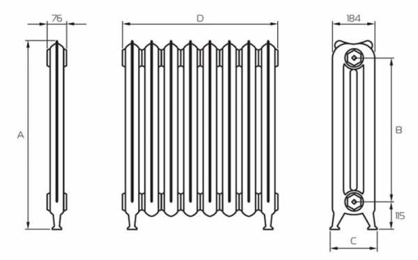 Батарею отопления – Виды батарей отопления - разновидности отопительных радиаторов, фото и видео примеры