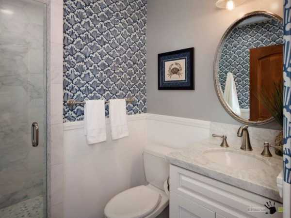 Чем покрыть обои в ванной комнате – влагостойкие моющие самоклеющиеся настенные покрытия, какие можно клеить изделия в помещение и отзывы профессионалов