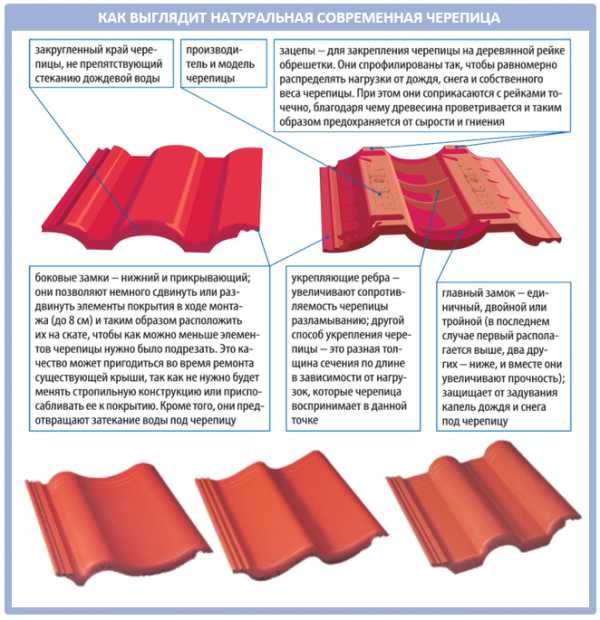 Черепица для крыши – Керамическая черепица для крыши своими руками: Плюсы и Минусы -виды - глиняная и разных цветов