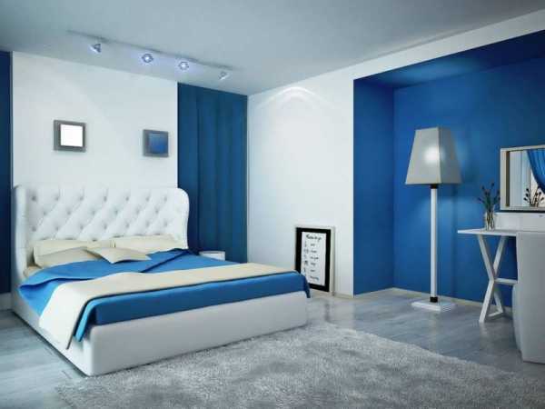 Цвет синий стен – Синие стены в интерьере - правила идеального сочетания в интерьере