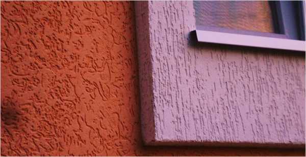 Декоративная штукатурка на фасаде дома – какие виды материала используются для наружных работ и отделки частного дома, характеристика смеси «Короед» для фасада
