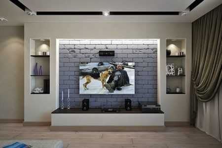 Декоративная стена из гипсокартона – Декоративные перегородки из гипсокартона для зонирования комнаты своими руками: фото, интерьер