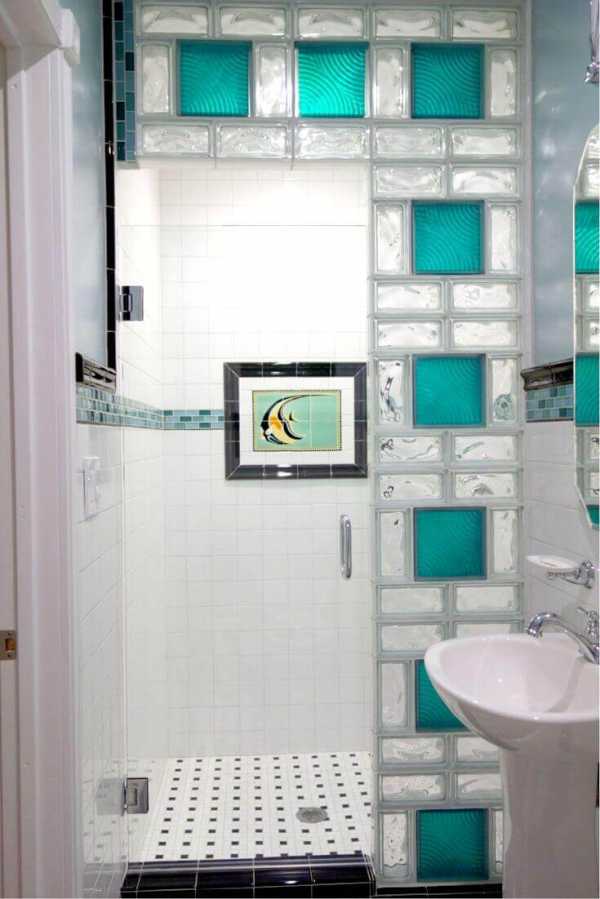 Декоративные стеклянные блоки для стен – фото декоративных перегородок и стен в интерьере ванной; размеры, дизайн и укладка стеклоблоков своими руками