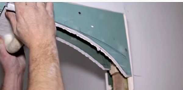 Делаем арку из гипсокартона своими руками видео – Как сделать арку из гипсокартона своими руками — пошагово