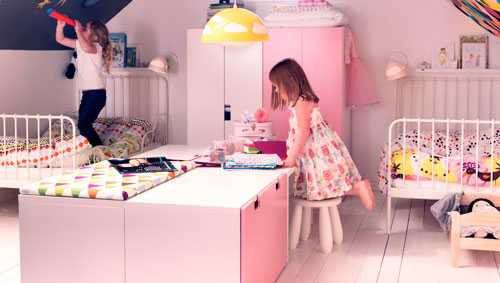 Детские комнаты для двоих для девочек фото – Дизайн детской для двоих девочек: идеи, особенности