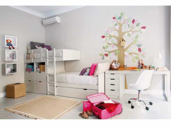 Дизайн для детской комнаты для двоих детей мальчиков – дизайн комнаты, для подростков разного возраста, мебель в интерьере, проект кровати, оформление маленькой планировки
