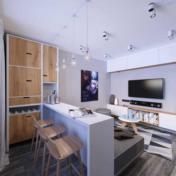 Дизайн комнаты студии с кухней фото – дизайн интерьера кухни, совмещенной с гостиной, планировка зала-кухни в частном доме, как обустроить