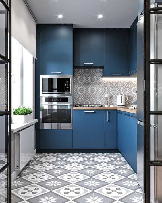 Дизайн кухни 1 комнатной квартиры – фото идей, подбор стиля интерьера и мебели