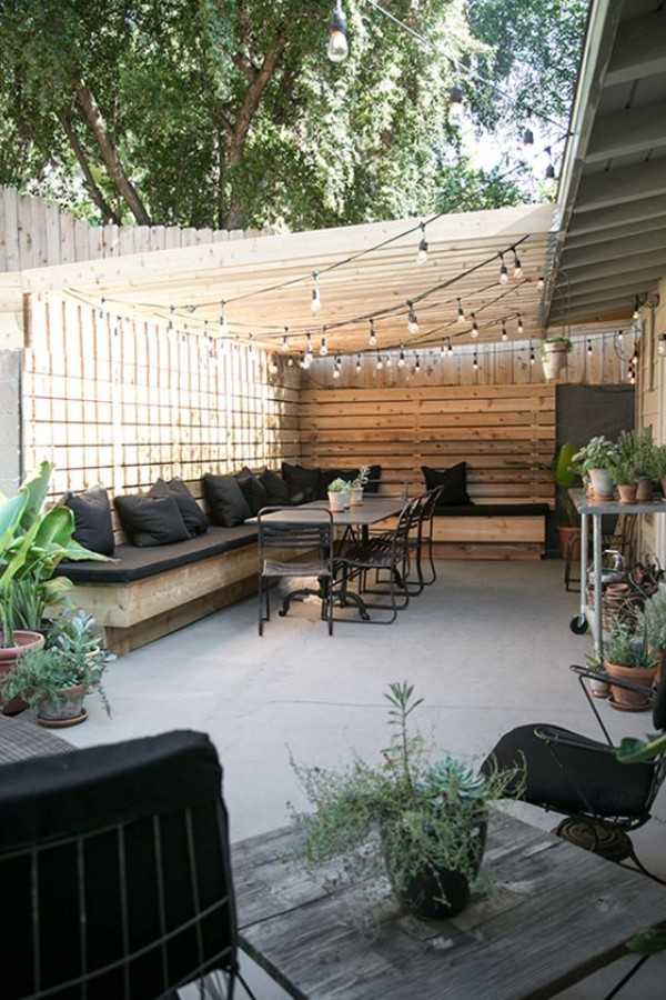 Дизайн сада в частном доме фото – современные красивые дворики с беседкой и проекты ландшафта придомовых территорий