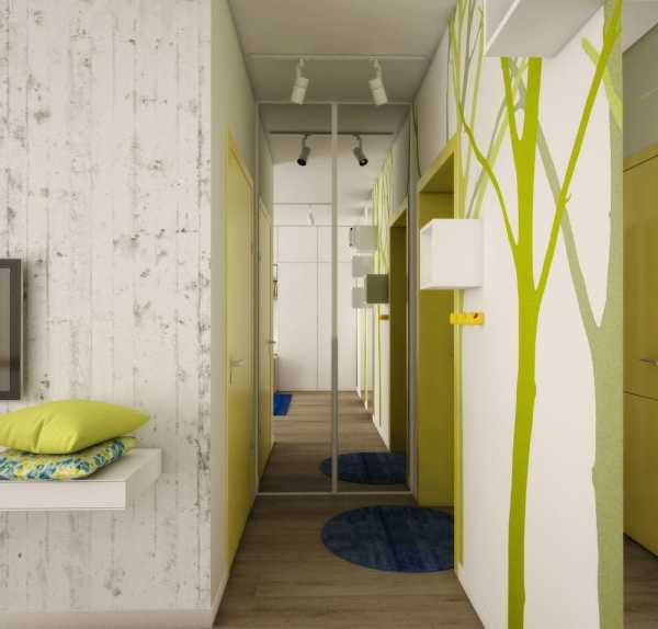 Дизайн в прихожей в однокомнатной квартире – Дизайн коридора в однокомнатной квартире — фото, варианты планировки