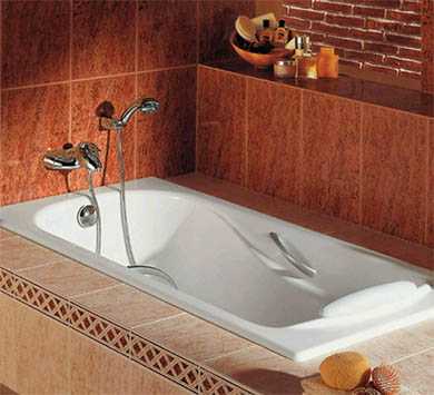 Длина чугунной ванны – стандартная ширина чугунной, длина и габариты, какие бывают 170, глубина стальной и акриловой