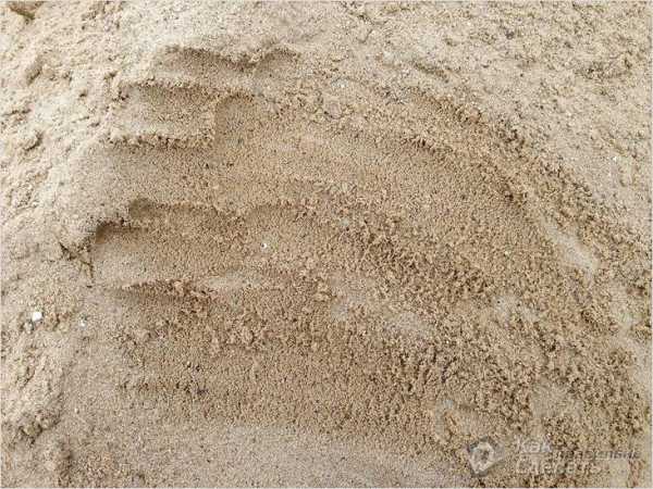 Для фундамента песок какой – речной или карьерный? Выбор песка для строительства