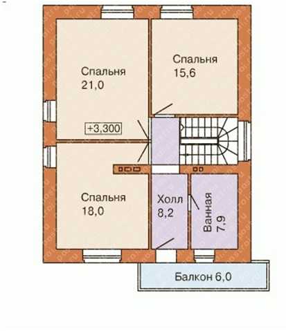 Дом 6 на 12 – Проект двухэтажного дома из бруса 6х12 с мансардой. Заказать брусовой дом 6х12: планировка и фото