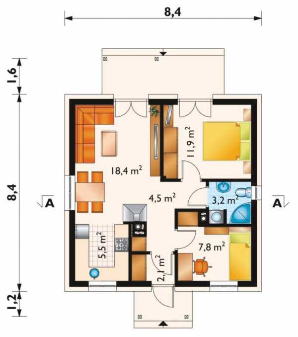 Дом два этажа 6 на 6 – проект одноэтажного или двухэтажного дома размером 6х9 кв.м с мансардой, варианты и примеры с отличным дизайном