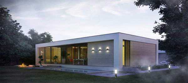 Дом с плоской крышей фото – одноэтажные коттеджи с эксплуатируемой кровлей, современное проектирование, беседка из бруса
