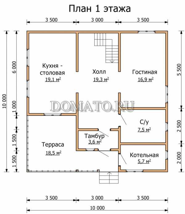 Дома 10 на 10 двухэтажный – Планировка двухэтажного дома 6х8, 8х8, 9х9, 10х10, 6х6, 7х8, 6х9 и других размеров с мансардой и без нее