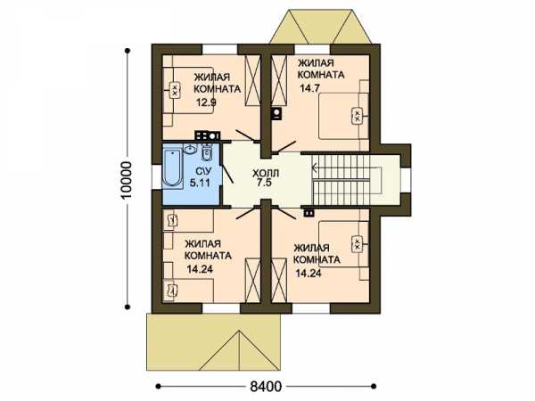 Дома с эркером фото – Двухэтажные дома с эркерами: плюсы и минусы, проекты и планировки: варианты интерьера