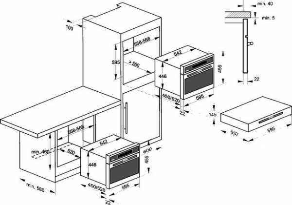 Духовой шкаф встроенный размеры – Как выбрать встраиваемый электрический духовой шкаф: сравнение функций и возможностей
