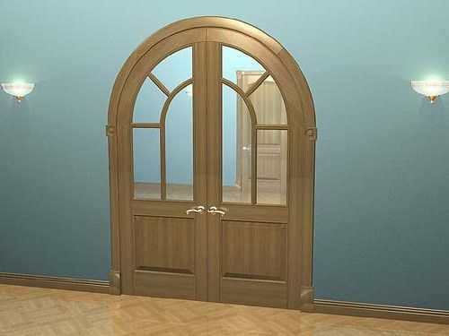 Двери аркой – межкомнатные пластиковые конструкции дверей-арок, двустворчатые варианты для широких проемов