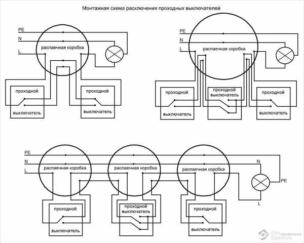 Двухклавишные проходные переключатели схема подключения – Проходной выключатель схема подключения на 2 клавиши. Полезные советы для правильного использования схемы подключения двухклавишного проходного выключателя