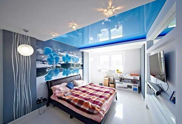 Двухуровневый натяжной потолок в спальне – Двухуровневые натяжные потолки для спальни (32 фото): дизайн двухуровневых конструкций