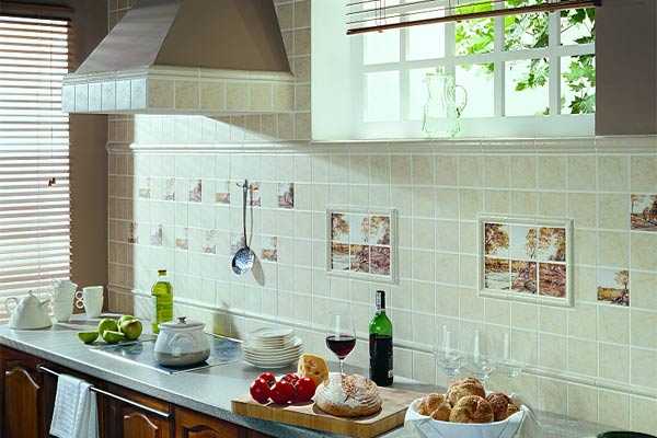 Фартук кухонный под плитку – Использование керамической кафельной плитки для отделки фартука кухни