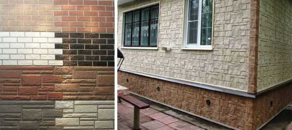 Фасадные плиты для наружной отделки дома – технология облицовки стен декоративной плиткой