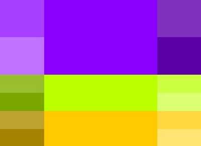 Фиолетовый с зеленым – Голубой оранжевый зеленый желтый фиолетовый. Сочетание фиолетового цвета в интерьере