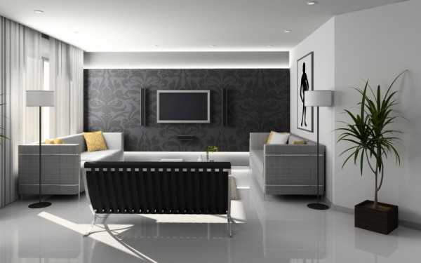 Фон стена черная – сочетание покрытий для стен с черным узором или цветами в комнате, модели с белым рисунком или в полоску, идеи-2018 в интерьере
