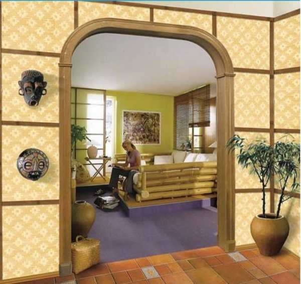 Фото арки из гипсокартона в зале – Арки из гипсокартона в зал фото интерьера