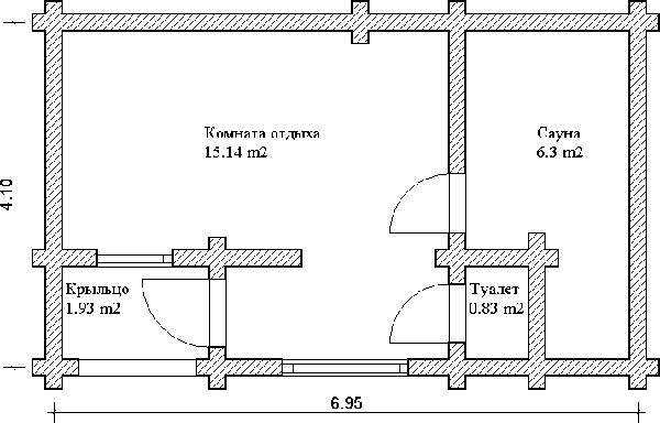 Фото бани с мансардой из бревна – дом-баня с верандой или террасой размером 6х6 и 6х8, варианты из бруса и бревна 6 на 4 и 5 на 8