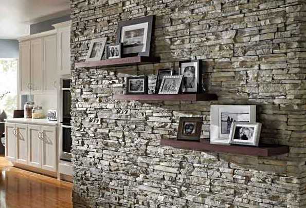 Фото искусственный камень в интерьере квартиры – Камень в интерьере гостиной - 97 фото удивительных преобразований натурального материала