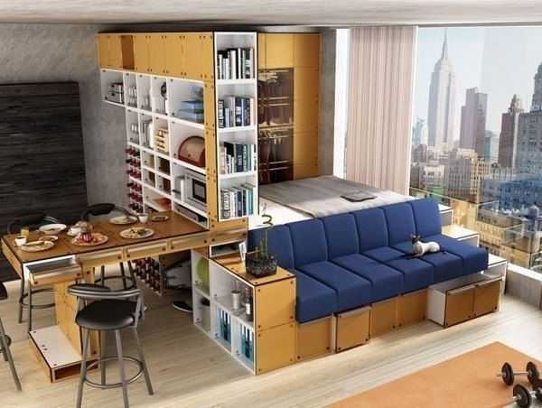 Фото квартир студии – что это такое комната-студия и ее декор, чем отличается от однокомнатной квартиры
