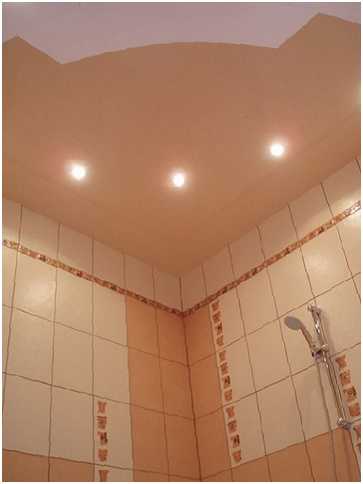 Фото натяжные потолки в ванной и туалете – комната, фото дизайна для туалета, отзывы, видео