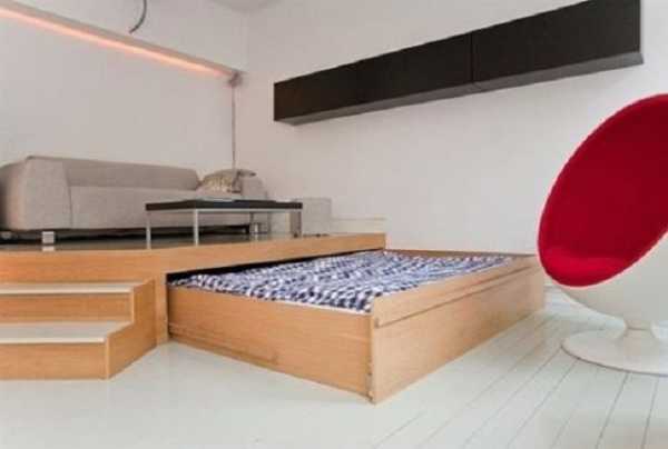 Фото разделение комнаты на спальню и гостиную фото – Делаем правильное зонирование комнаты на спальню и гостиную (90 фото) — оформление и дизайн