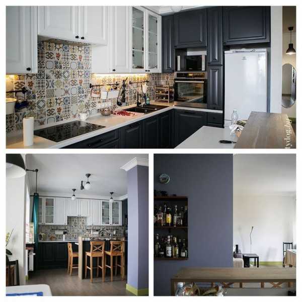 Фото ремонт зала совмещенного с кухней – как лучше объединить (30 фото реальных интерьеров)