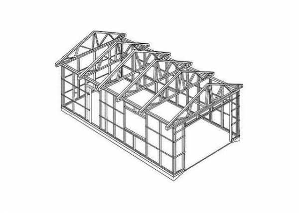 Гараж сэндвич – быстровозводимый сборный каркас, фундамент с ямой для строительства гаража-конструктора, фото-материалы