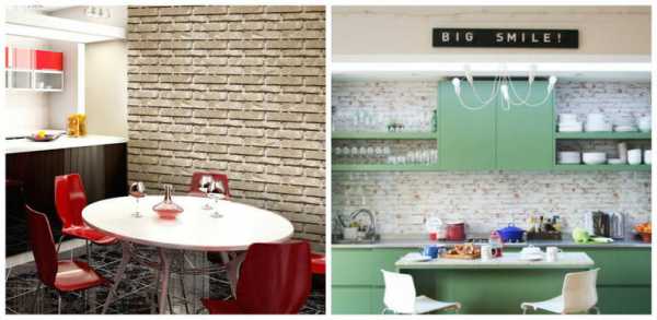 Интерьер кухни с кирпичной стеной – Дизайн кухни с кирпичной стеной (16 фото), варианты интерьера кухни с кирпичной стеной
