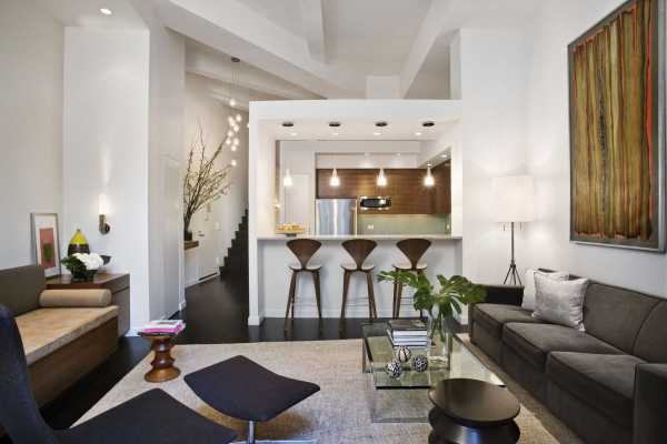 Интерьер однокомнатной малогабаритной квартиры – варианты интерьеров в однокомнатном и двухкомнатном помещении с фото, как расставить мебель, интересные идеи и прочее