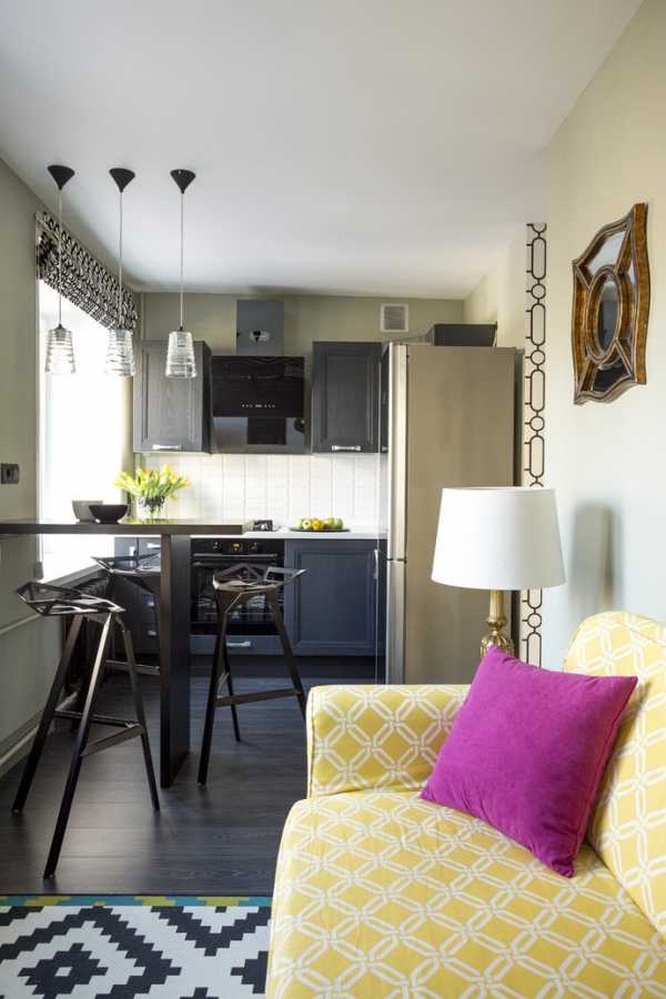 Интерьер однокомнатной малогабаритной квартиры – варианты интерьеров в однокомнатном и двухкомнатном помещении с фото, как расставить мебель, интересные идеи и прочее